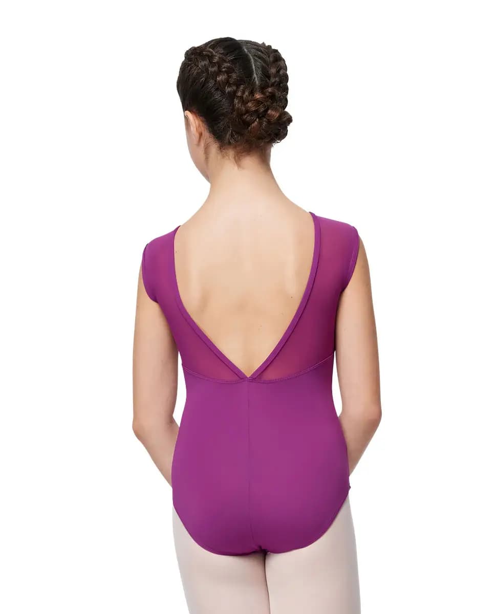 Girls Cap Sleeve Leotard Anoushka