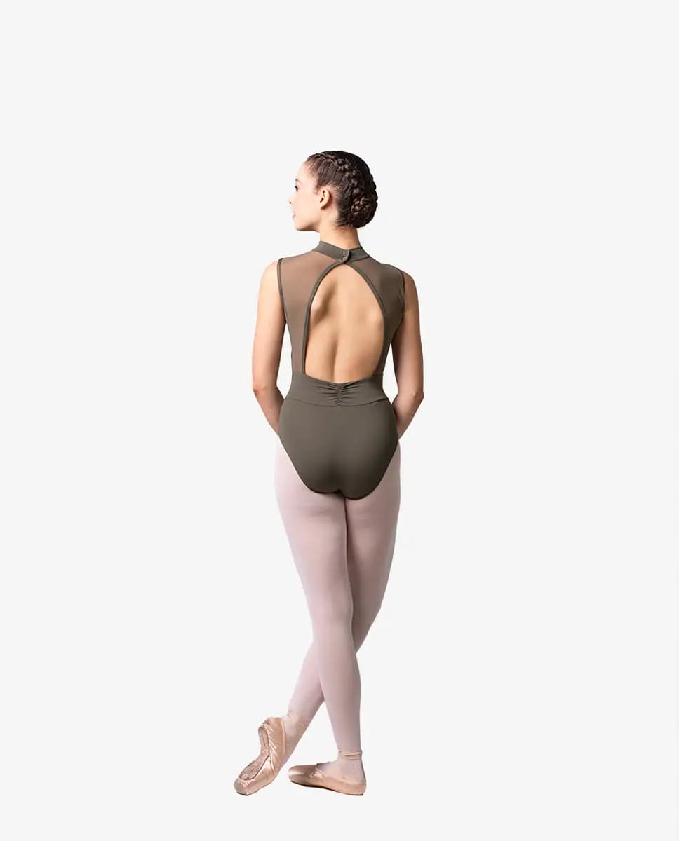 Womens Mock Neck Leotard Marcella