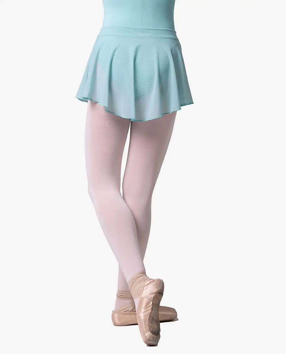 Womens Pull-On Mesh Dance Skirt Gianna