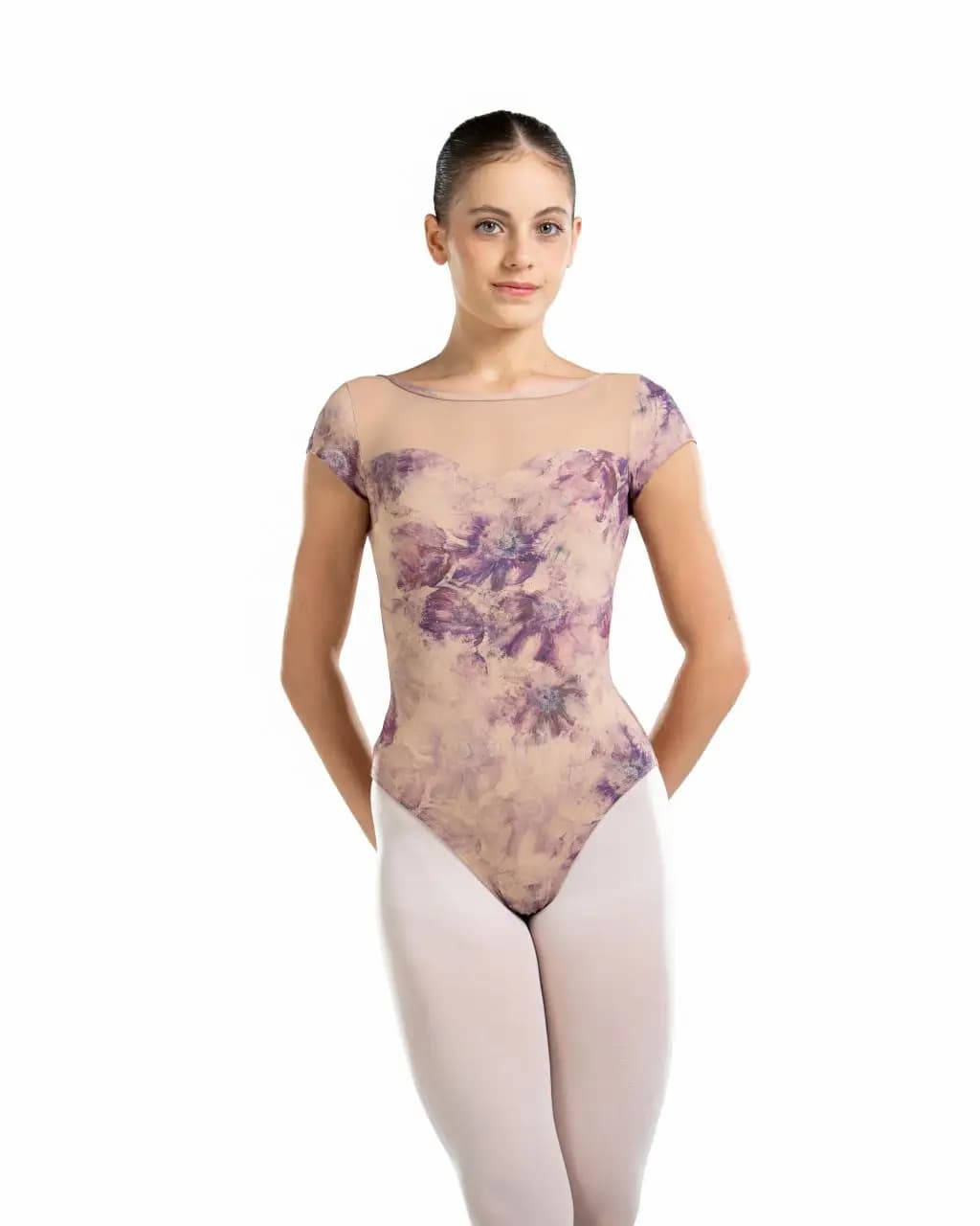 Cap Sleeve Haze Charm Leotard Alayah