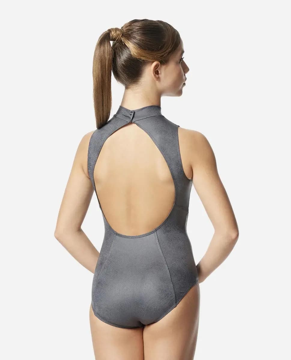Girls Mock Neck Leotard Arlette