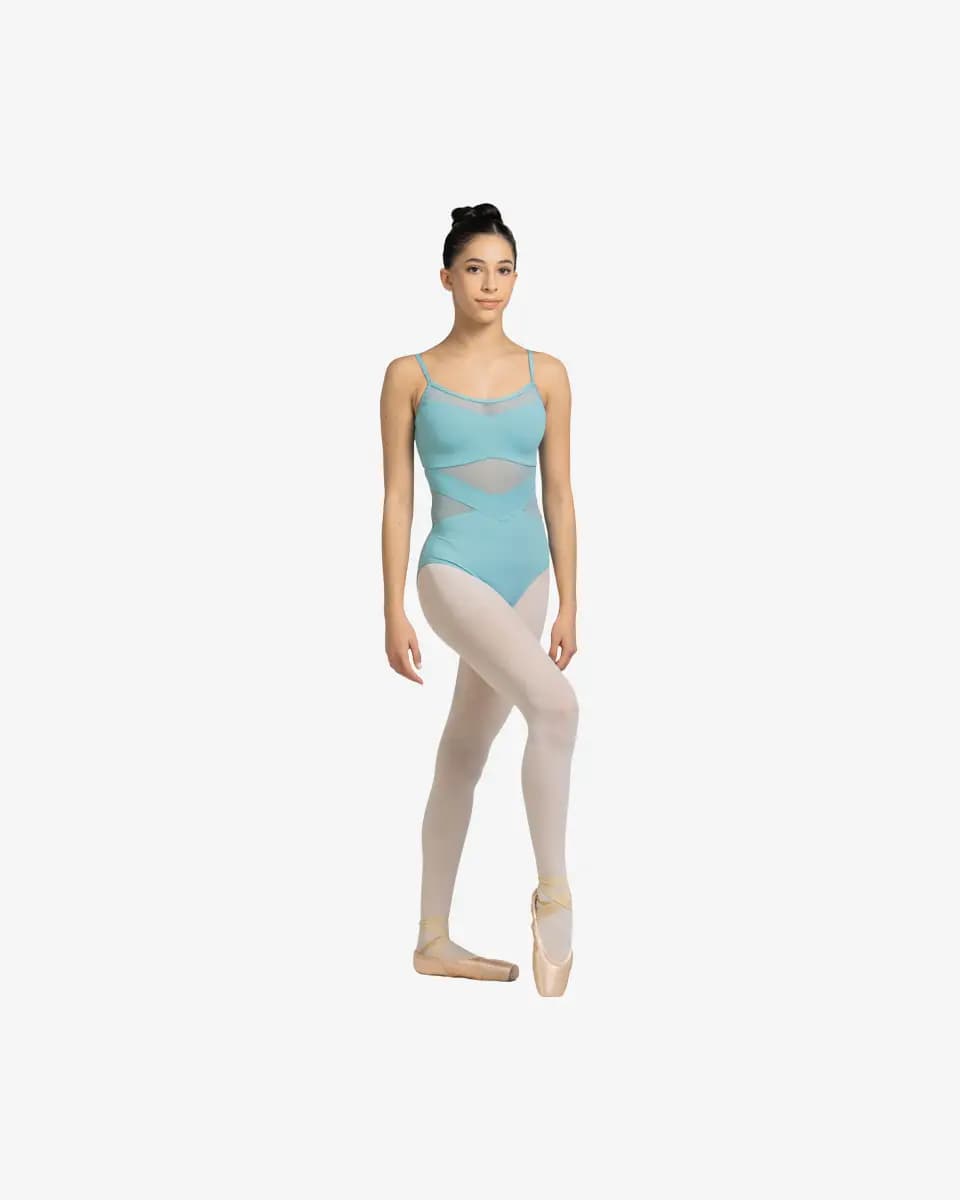 Womens Camisole Mesh Leotard Cecelia
