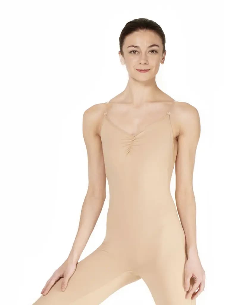 Undergarment Unitard Clear Straps Elektra