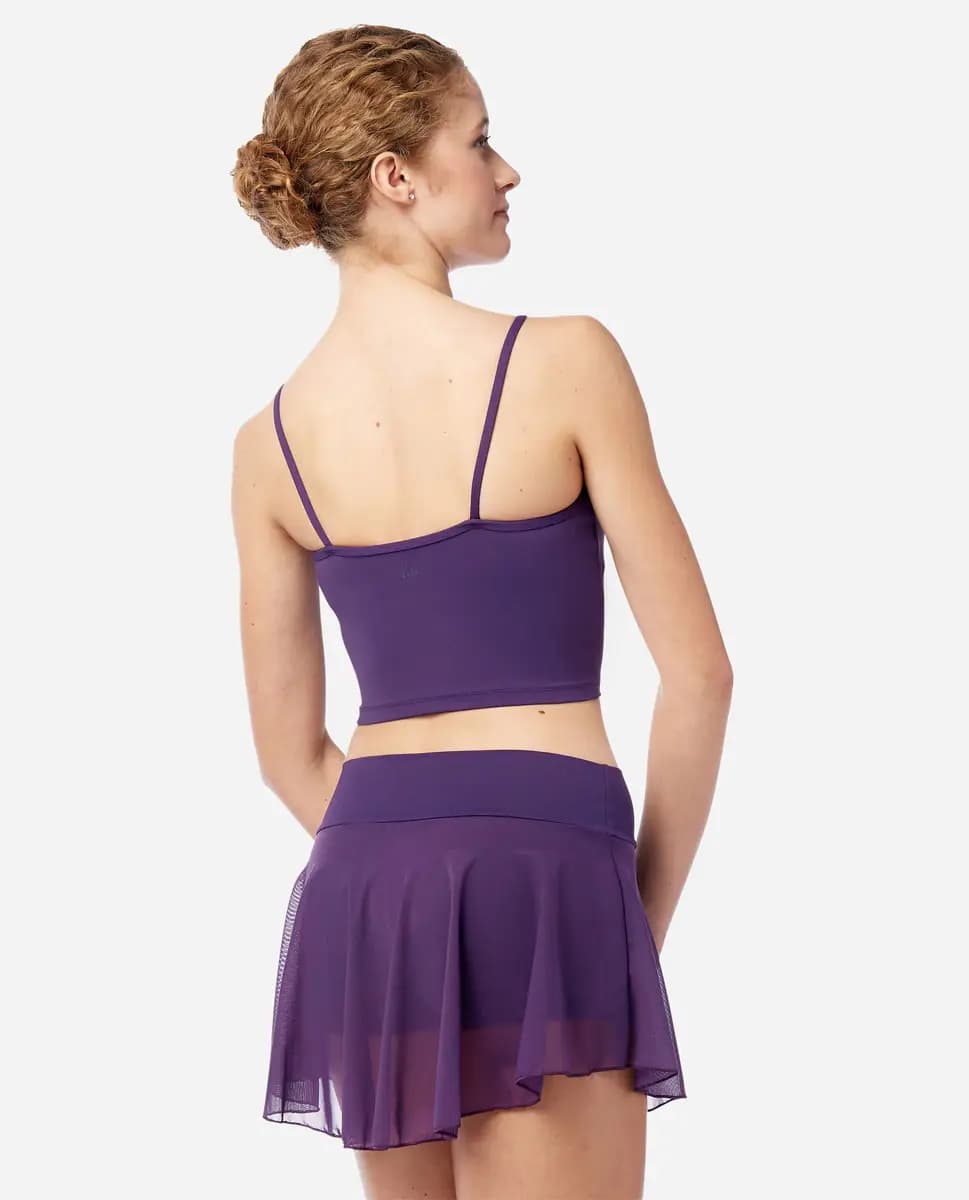 Womens High Neck Crop Top Josie