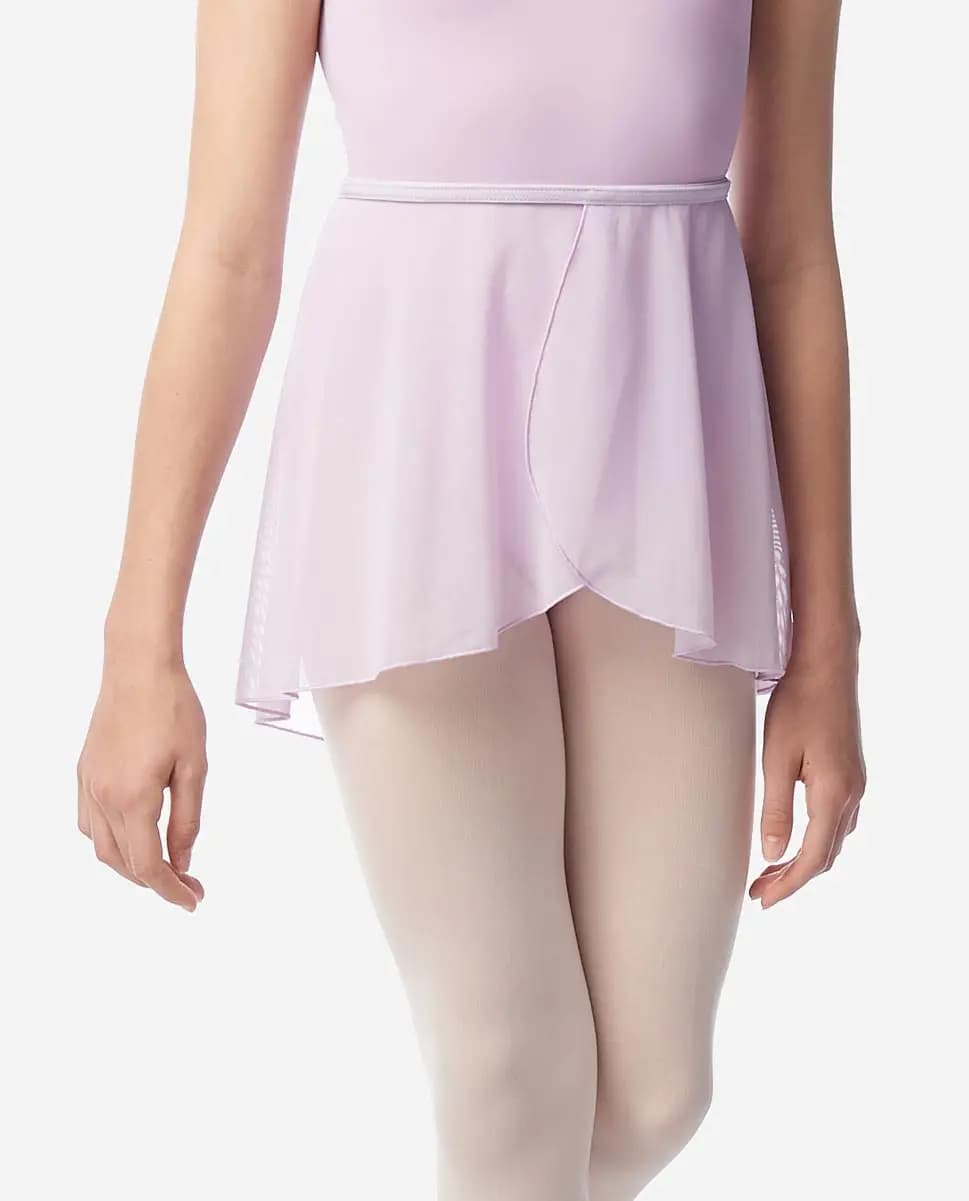 Girls Mesh Wrap Skirt Lisa