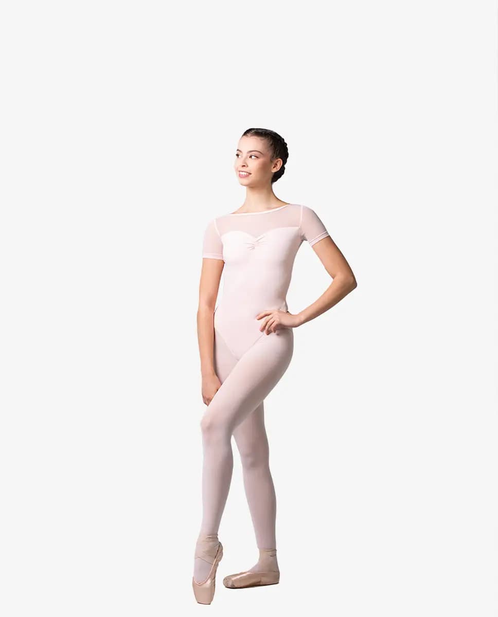 Short Sleeve Dance Leotard Josie