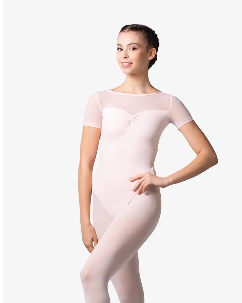 Short Sleeve Dance Leotard Josie