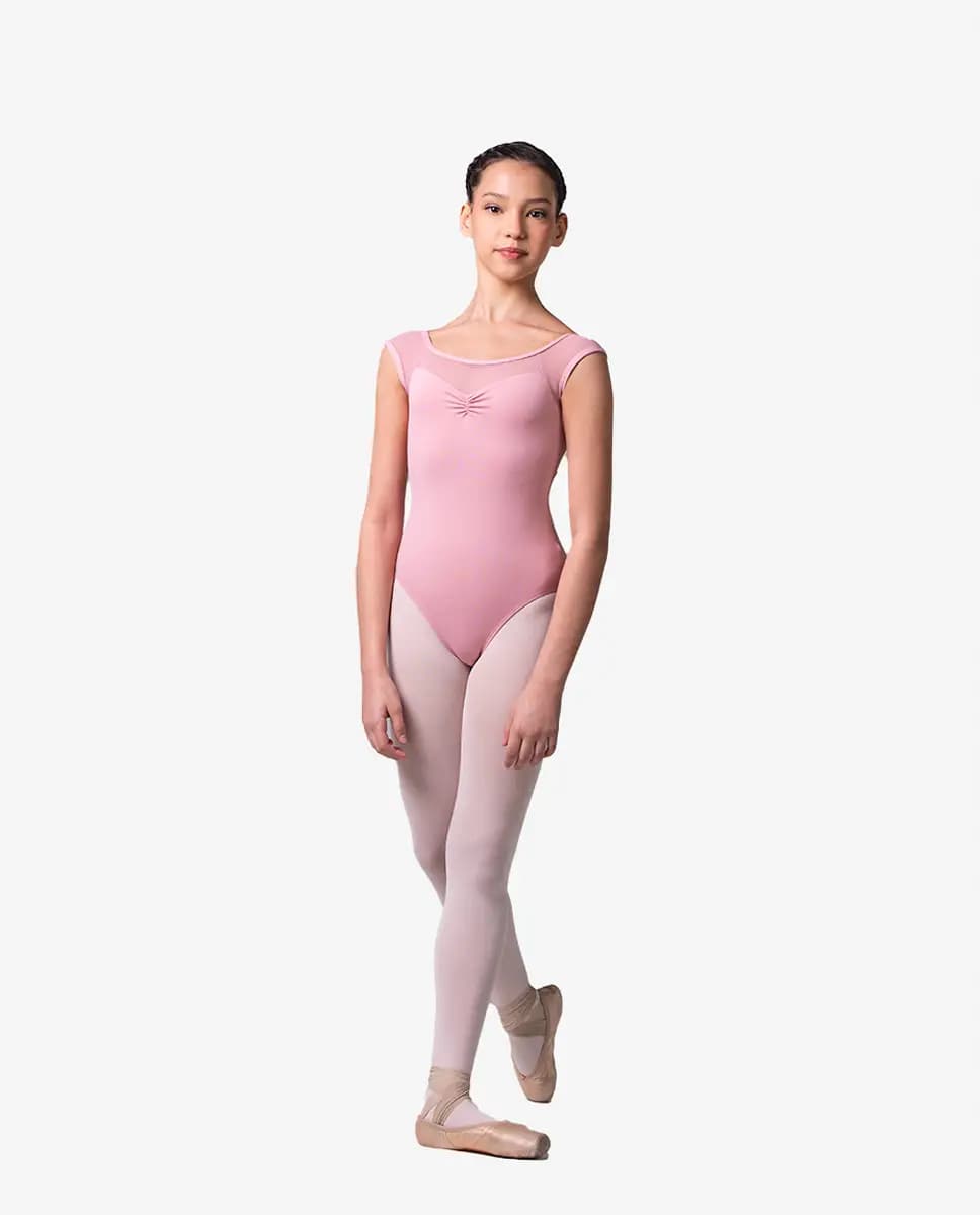 Girls Cap Sleeve Dance Leotard Zoey