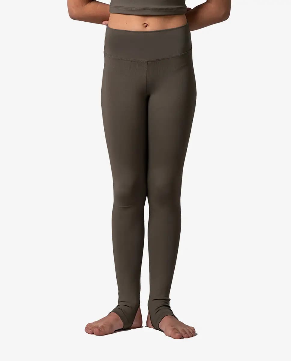Girls High-Waisted Stirrup Dance Legging Caroline
