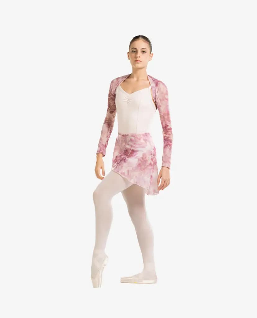 Long Sleeve Mesh Shrug Macie