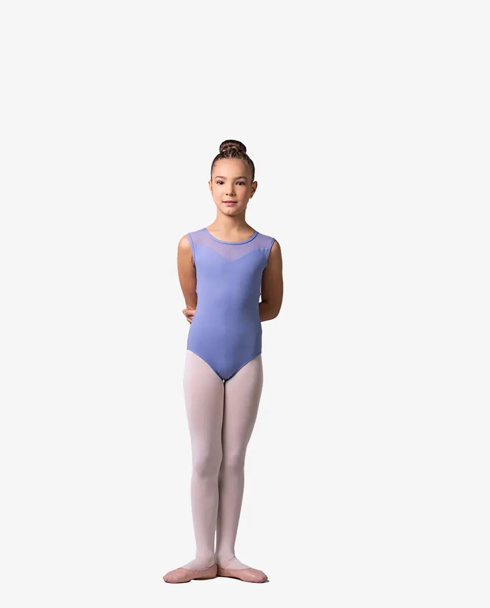 Girls Cap Sleeve Leotard Delilah