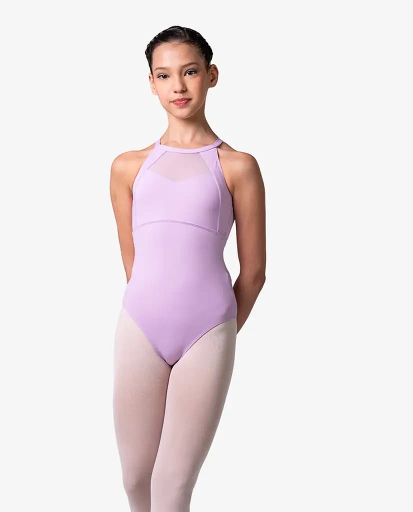 Girls High Neck Leotard Lennon