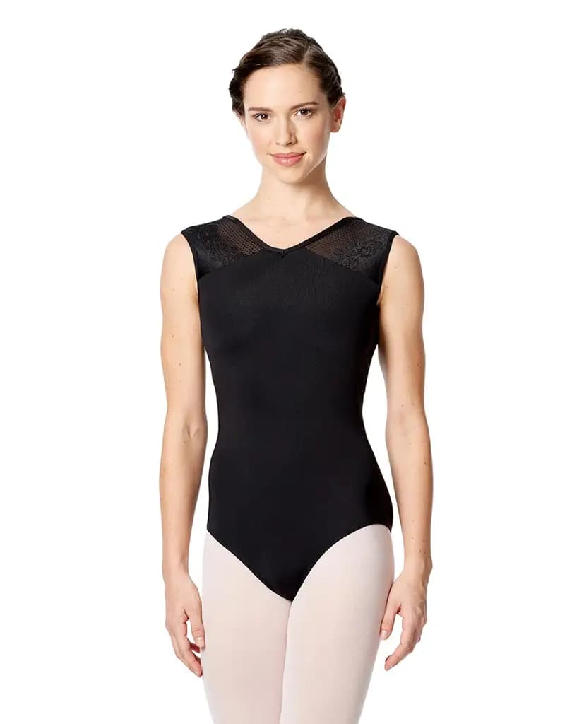 Open Back Tank Leotard Cassandra