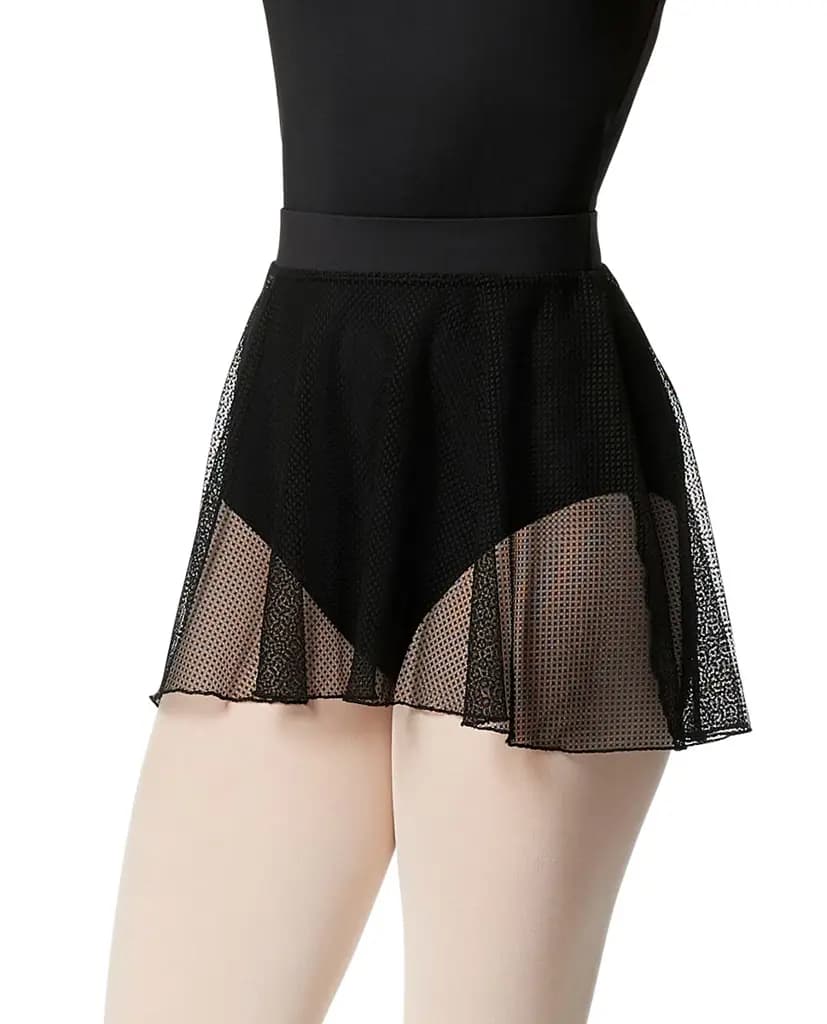 Pull On Lace Mesh Dance Skirt Denice